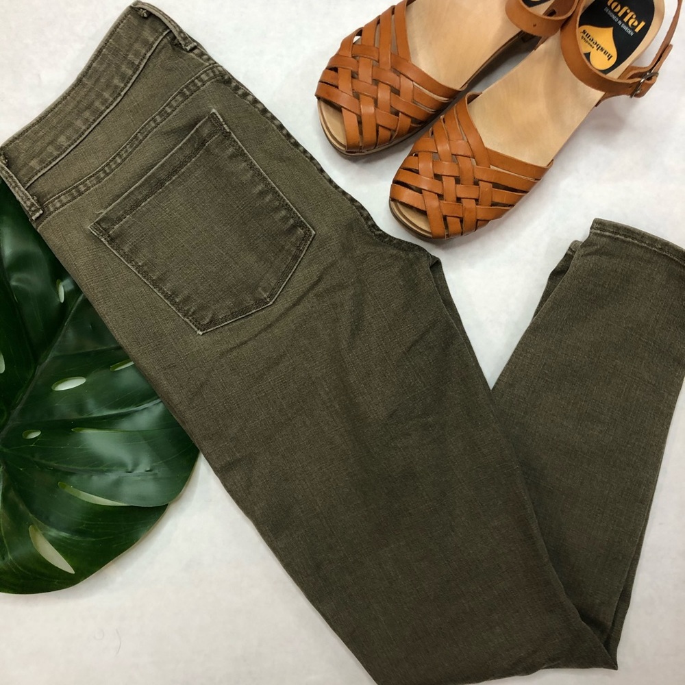 Parker Smith Olive Skinny Jeans size 27